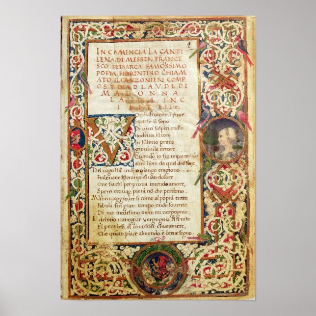 Song in praise of Laure Poster (Front)