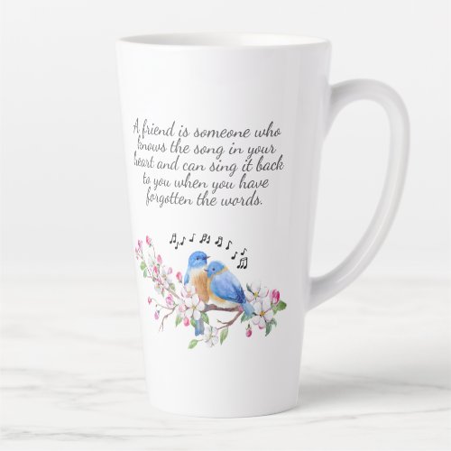 Song in Your Heart Friendship Latte Mug