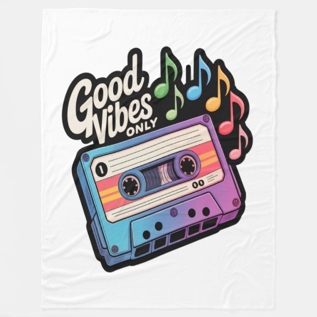 Song Music  Fleece Blanket (Front)