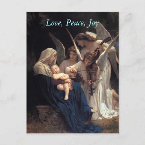 Song of Angels christmas postcards