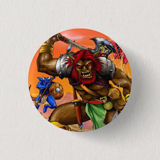 Song of Blades and Heroes Badge Button (Front)