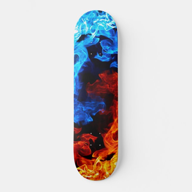 Song of Fire and Ice Yinyang Skateboard Deck (Front)