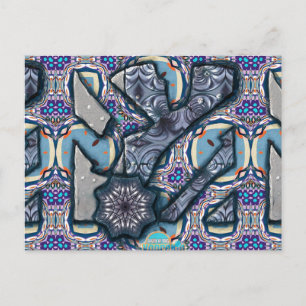 Song of Living Metal No 2 Postcard