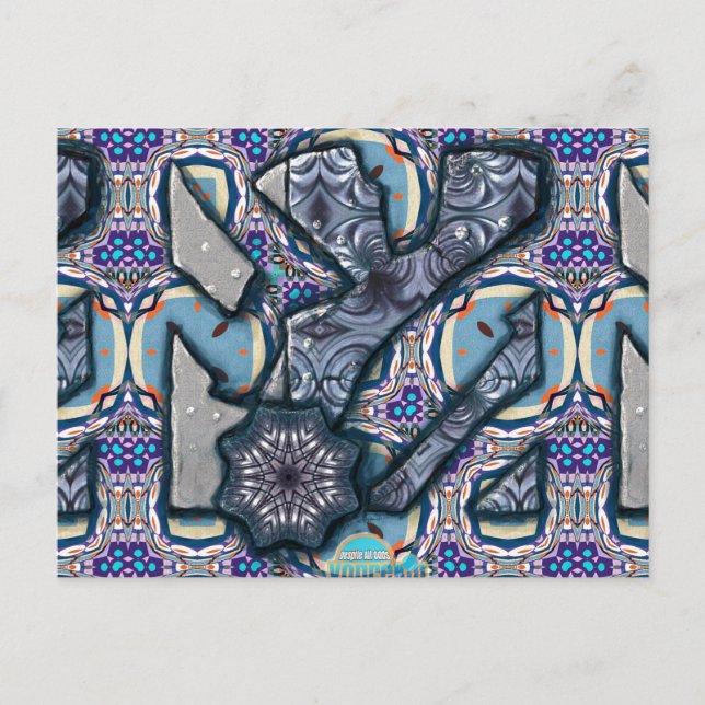 Song of Living Metal No 2 Postcard (Front)