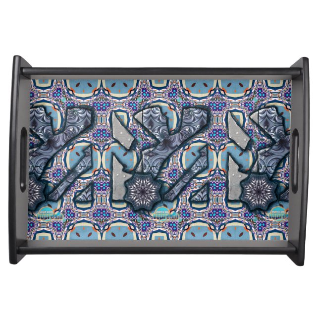 Song of Living Metal No 2 Serving Tray (Front)