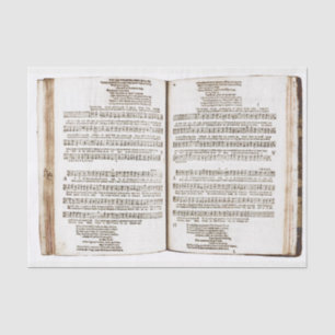 Song of Queen Bee Renaissance Music for Decoupage Tissue Paper