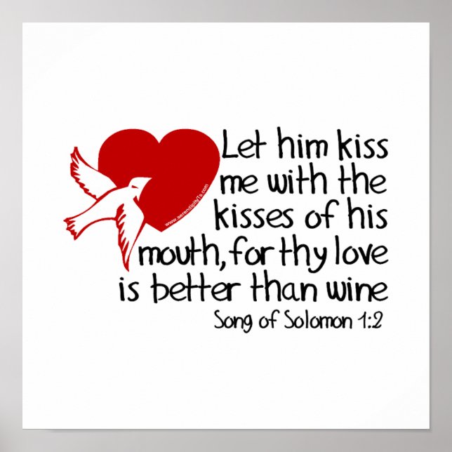 Song of Solomon 1:2 Poster (Front)