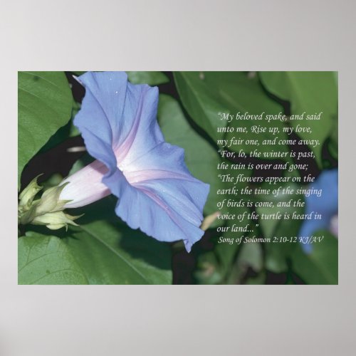 Song of Solomon 2 10_12 Scripture Print