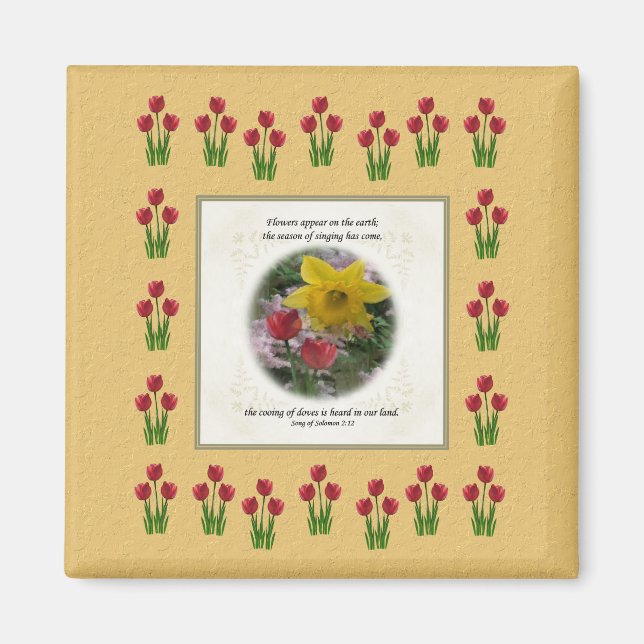 Song of Solomon 2:12 Magnet (Front)