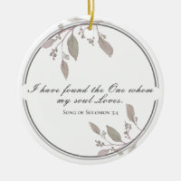 Song of Solomon 3:4 I have found the One Bible