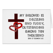 Song of Solomon 5:10 (Front Horizontal)