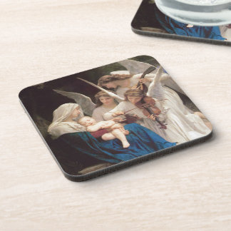 Song of the Angels (1881) by Bouguereau Beverage Coaster