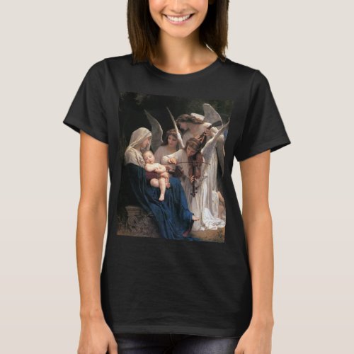 Song of the Angels 1881 by Bouguereau T_Shirt