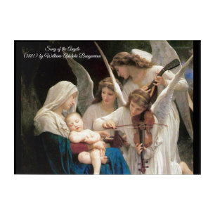Song of the Angels Bouguereau Acrylic Print