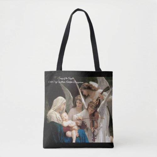 Song of the Angels Bouguereau Tote Bag