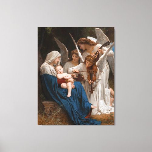 Song of the Angels by William_Adolphe Bouguereau C Canvas Print