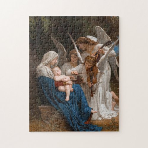 Song of the Angels by William_Adolphe Bouguereau Jigsaw Puzzle