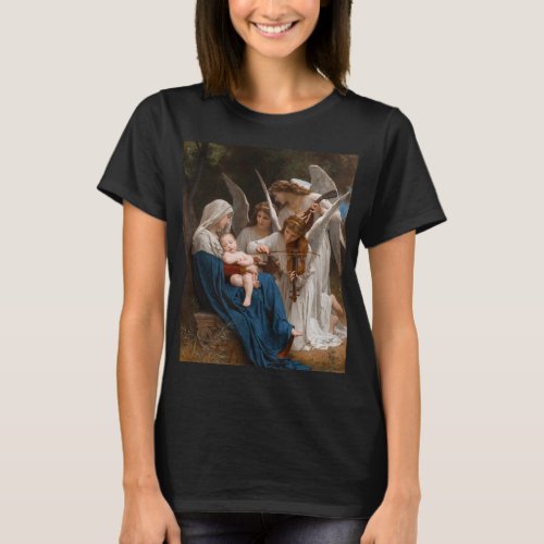 Song of the Angels by William_Adolphe Bouguereau T_Shirt