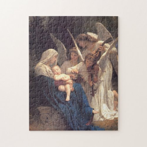 Song of the Angels by William Bouguereau Jigsaw Puzzle