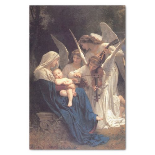 Song of the Angels by William Bouguereau Tissue Paper