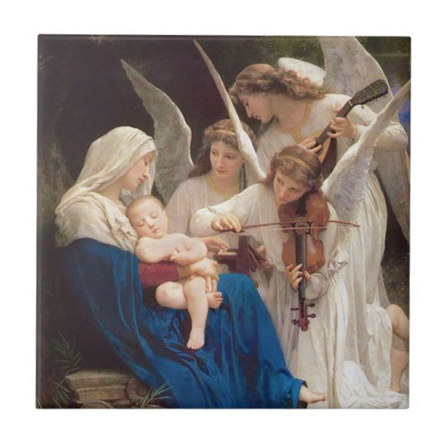 Song of the Angels Christmas Tile