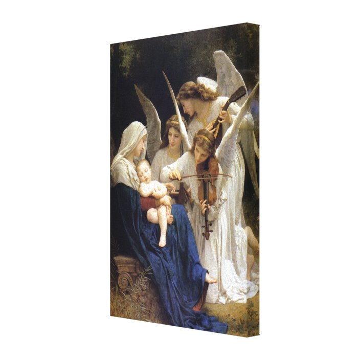 Song of the Angels Fine Art Canvas Print | Zazzle.com