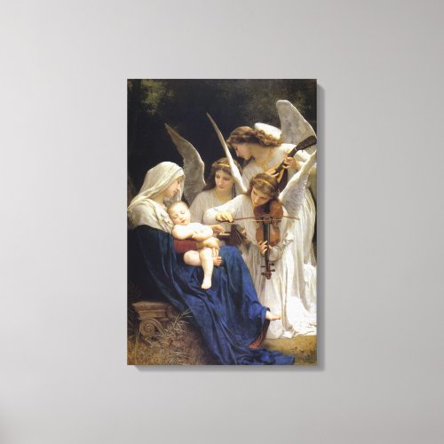 Song of the Angels Fine Art Canvas Print
