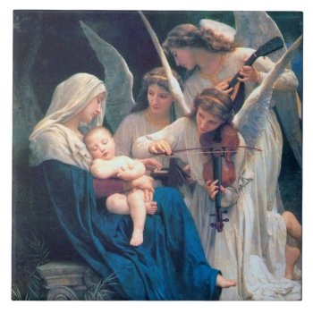 Song Of The Angels Fine Art Ceramic Tile by weepingcherrylane at Zazzle