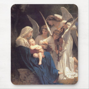 Song of the Angels (Vintage Art) Mouse Pad