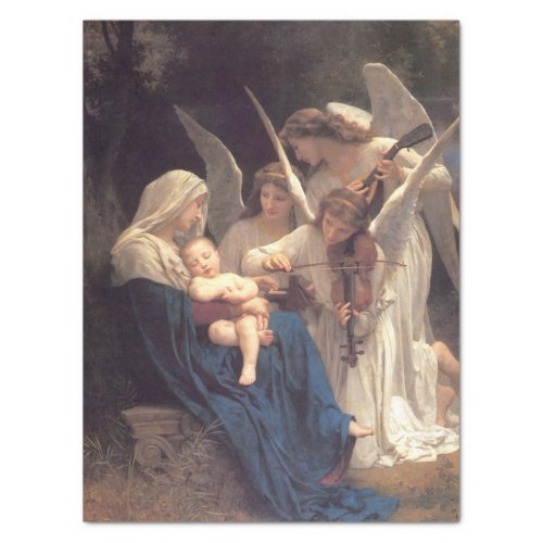 Song of the Angels Vintage Art Tissue Paper