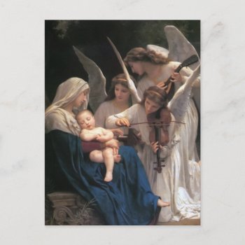 Song Of The Angels Vintage Postcard by encore_arts at Zazzle