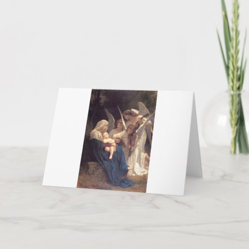 Song of the Angels _ William_Adolphe Bouguereau Holiday Card