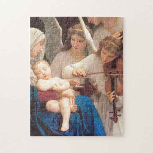Song of the Angels _ William_Adolphe Bouguereau Jigsaw Puzzle