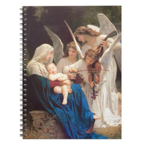 Song of the Angels _ William_Adolphe Bouguereau Notebook