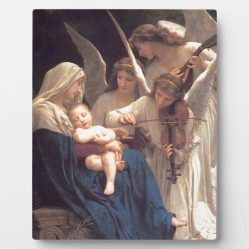 Song of the Angels _ William_Adolphe Bouguereau Plaque