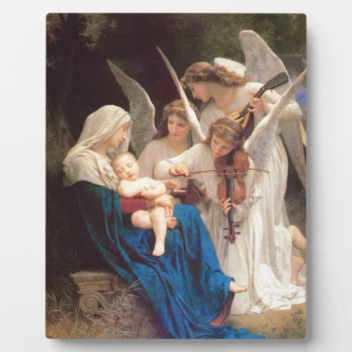 Song of the Angels _ William_Adolphe Bouguereau Plaque