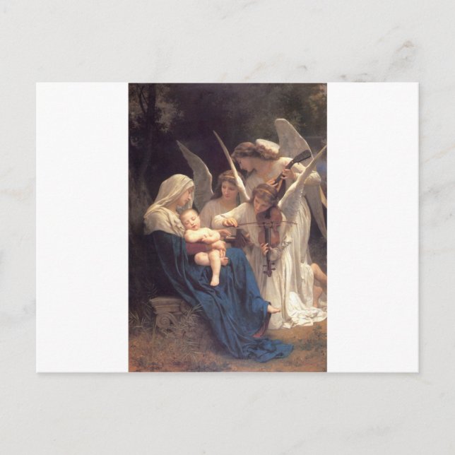 Song of the Angels - William-Adolphe Bouguereau Postcard (Front)