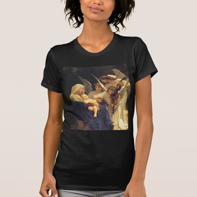 Song of the Angels, William-Adolphe Bouguereau T-Shirt (Front)