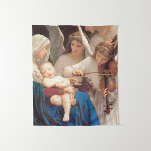 Song of the Angels _ William_Adolphe Bouguereau Tapestry