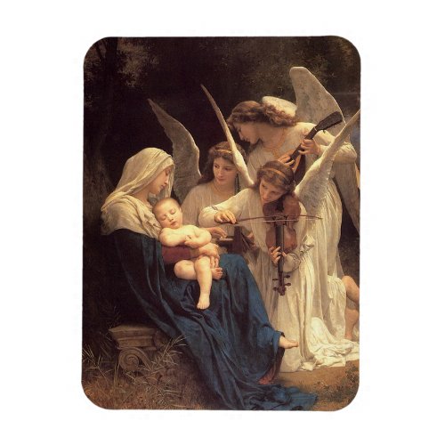 Song of the Angles Baby Jesus Christmas Magnet