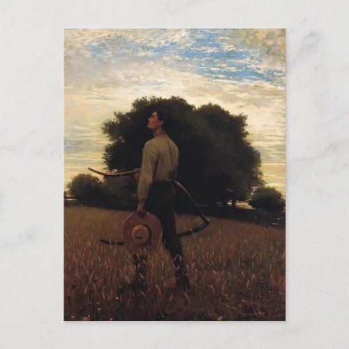 Song of the Lark by Winslow Homer Postcard