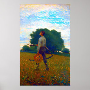 Song of the Lark Winslow Homer 1876 Poster