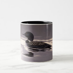 Song of the Loon Two-Tone Coffee Mug