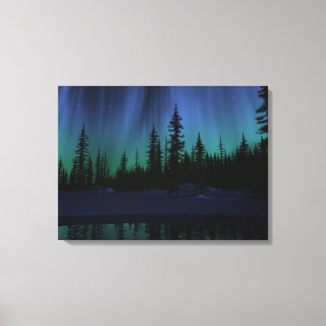 "Song of the Sky" Triptych Canvas Print (Front)