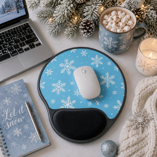 Song of the Snow Gel Mouse Pad