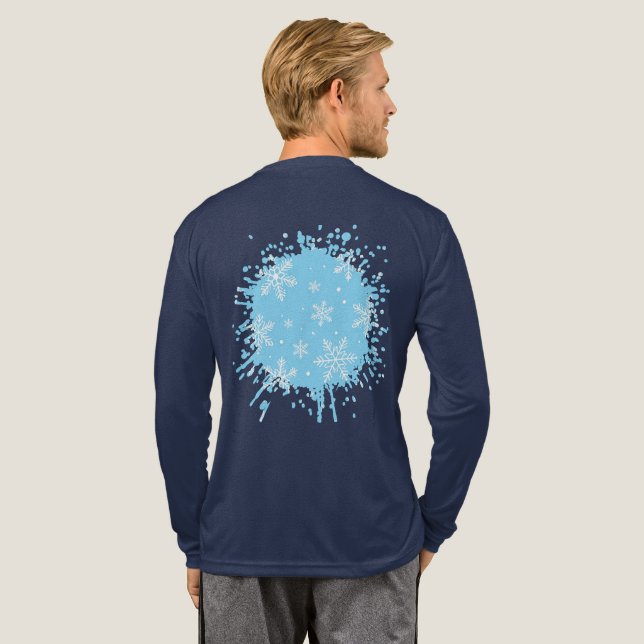 Song of the Snow  Tri-Blend Shirt (Full Back)