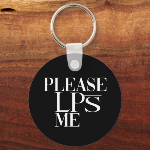 Song Parody Vinyl Culture Keychain