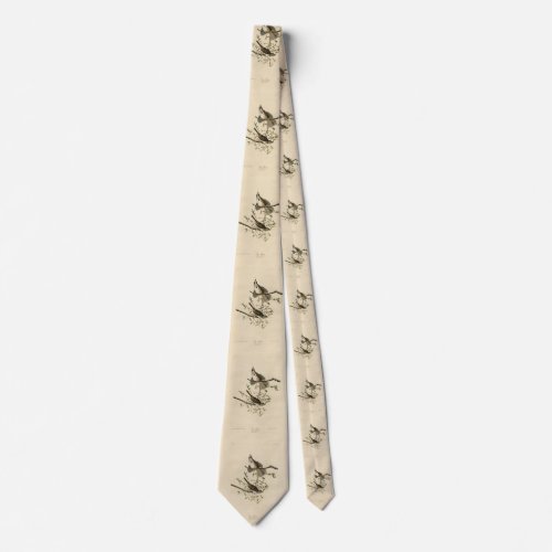 Song Sparrow from Audubons Birds of America Neck Tie