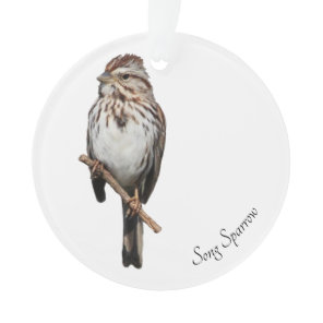 Song Sparrow Ornament
