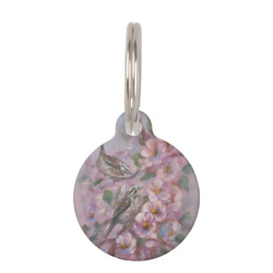 Song Sparrow Pet ID Tag
